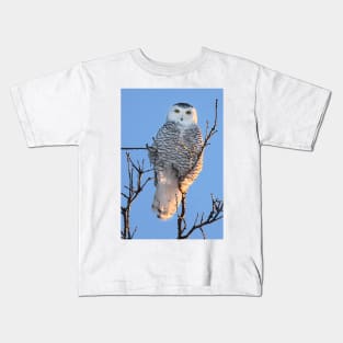 Snowy Owl Kids T-Shirt